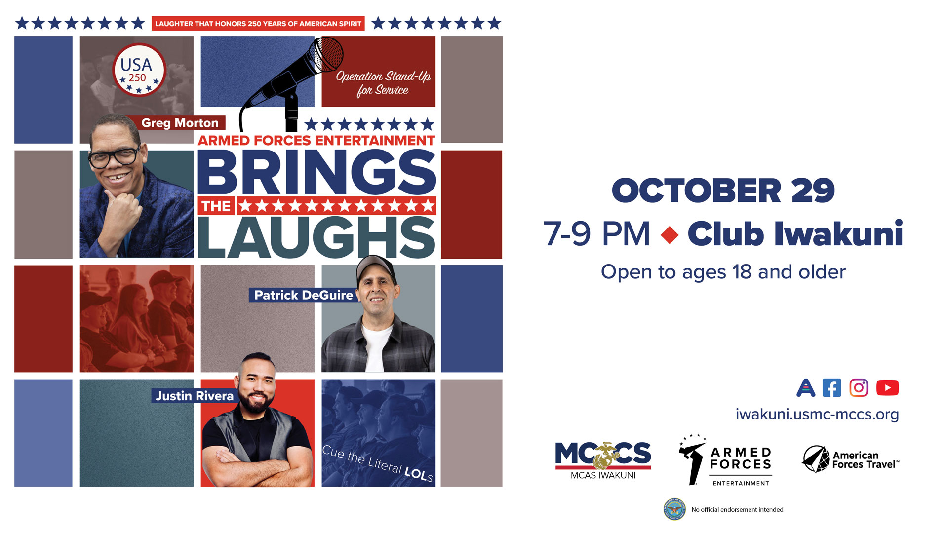 AFE Brings the Laughs: Operation Stand-Up for Service