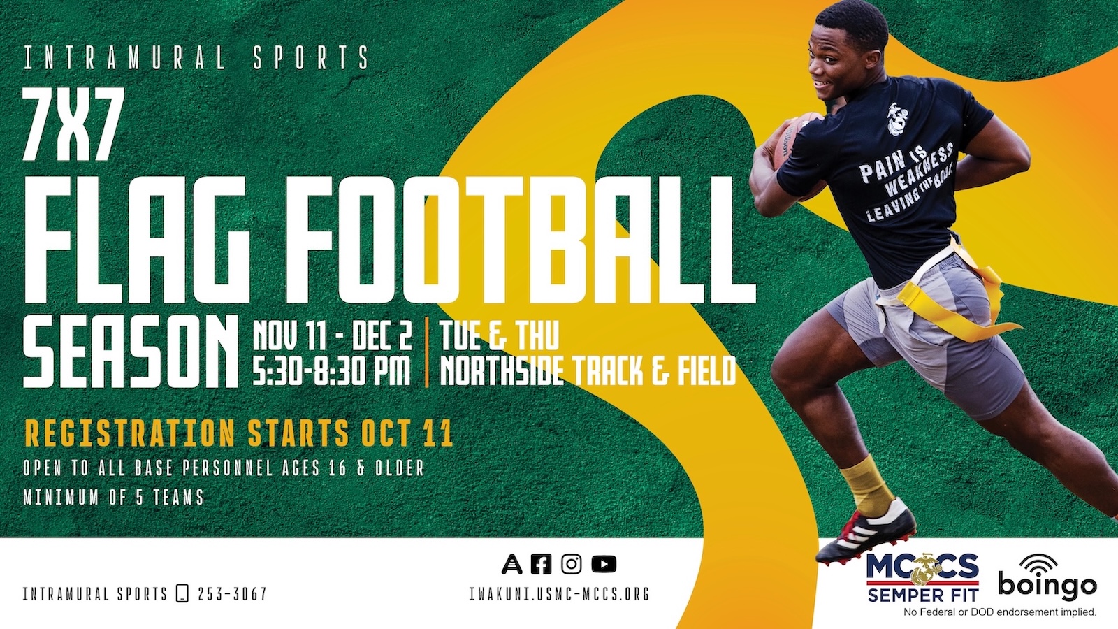 7v7 Flag Football Season