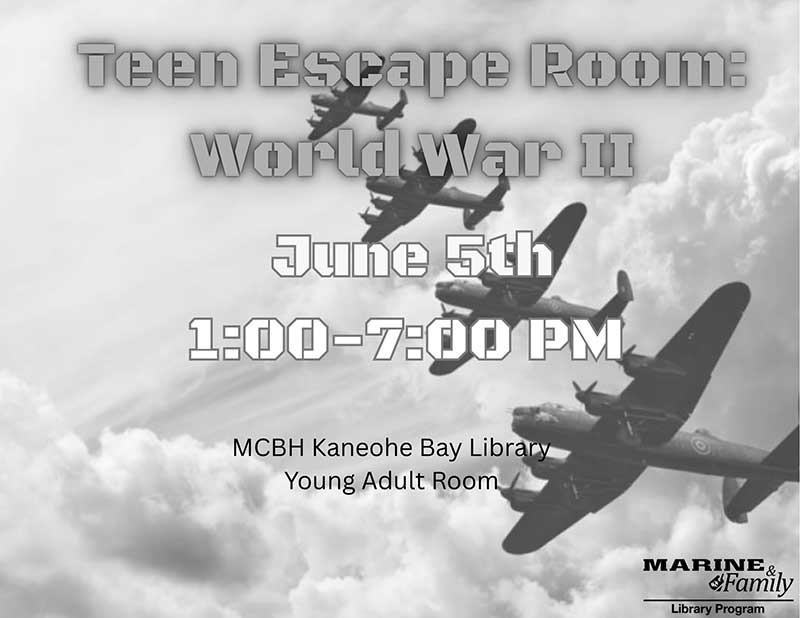 Teen Escape Room: World War II