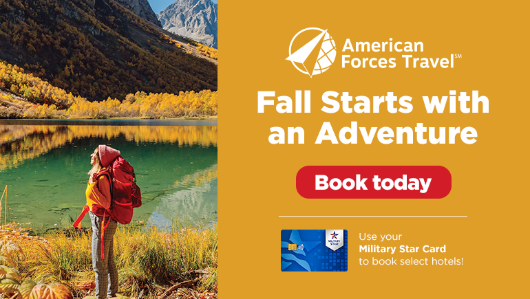 American Forces Travel: Fall Starts with an Adventure