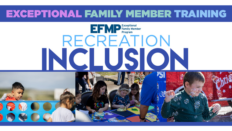 EFMP Recreation Inclusion VIRTUAL