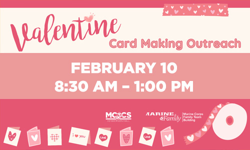 Valentine Card Making Outreach