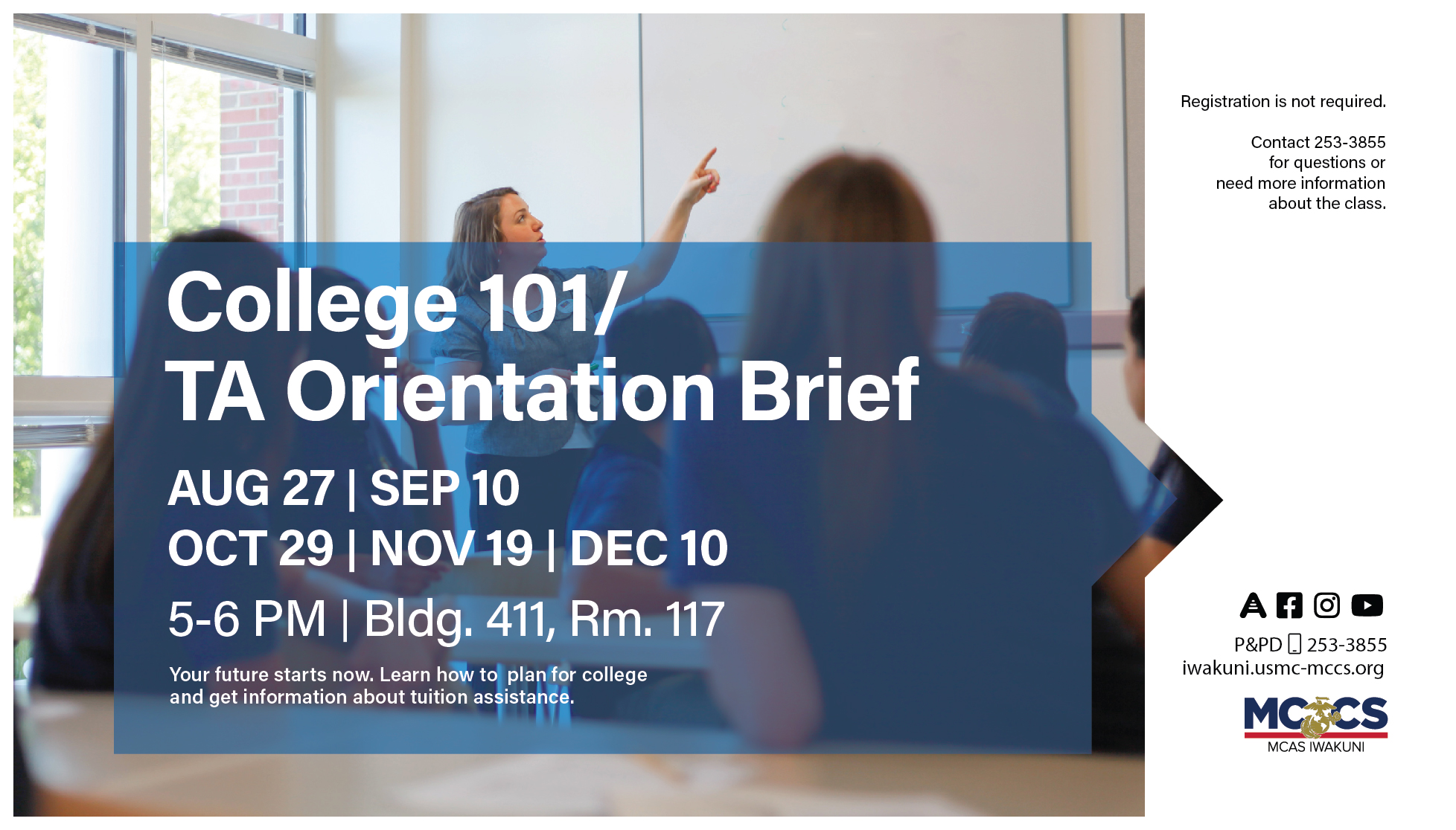 College 101 / TA Orientation Brief (Evening Session)