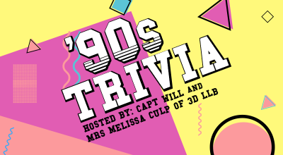 '90s Pop Culture Trivia Night