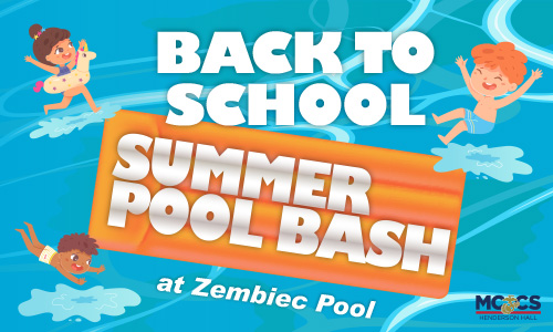 Back to School Summer Pool Bash